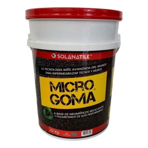 Membrana Asfalt.microgoma Impermeabilizante Gris 22 Kg