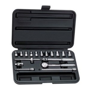 Jgo De Dados 17pz C/criquet 1/4 PuLG. Stanley 86118 Herracor