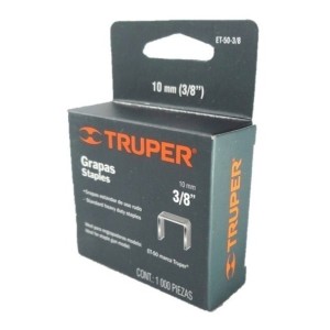Grampadora.truper - Grampas Modelo Et 50 3.- 3/8 (1000u)