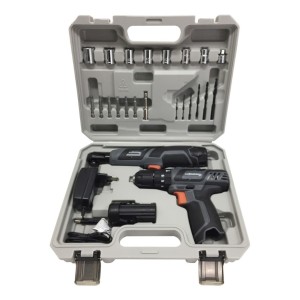 Kit Taladro Percutor Recargable Y Llave Criquet Recargable