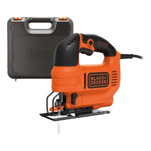 Sierra Caladora 550 Watts Black & Decker + Valijja Ks701pek