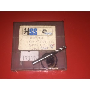 Fresa Frontal 4 Cortes Pg De 2- 5/32