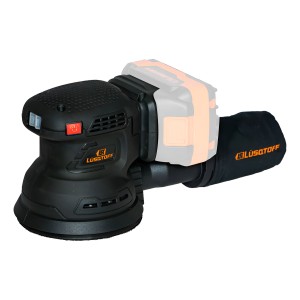 Lijadora Roto Orbital Inalambrica Lusqtoff Black Series Frec