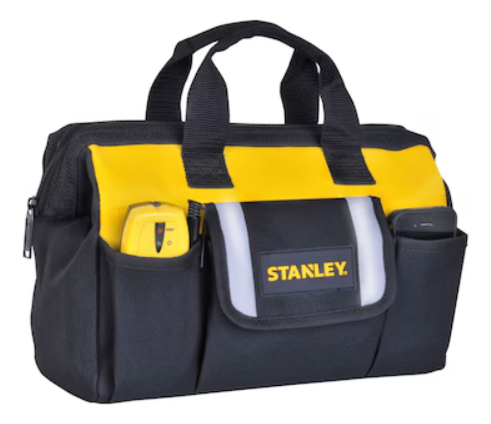 Bolso Para Herramientas 12 Stanley Stst512114 Negro/amarillo - Imagen 3