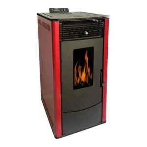 Calefactor A Leña Estufa A Pellet Mod.f 10kw-100m2