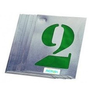 Juego De Números De Rotular/pintar 60mm Acha - Herracor