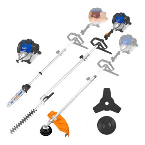 Desmalezadora 4 En 1 52cc 1.4kw Gasolina Wadfow Wgm4552