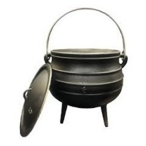 Huamil Equipamiento P/cocina Olla De 9lts C/pata C/tapa