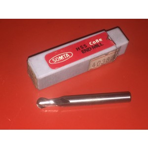 Fresa Punta Esferica 2 Cortes Sonta 6 Mm