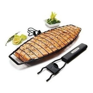 Soporte Para Salmón Antiadherente Mango Removible Herracor