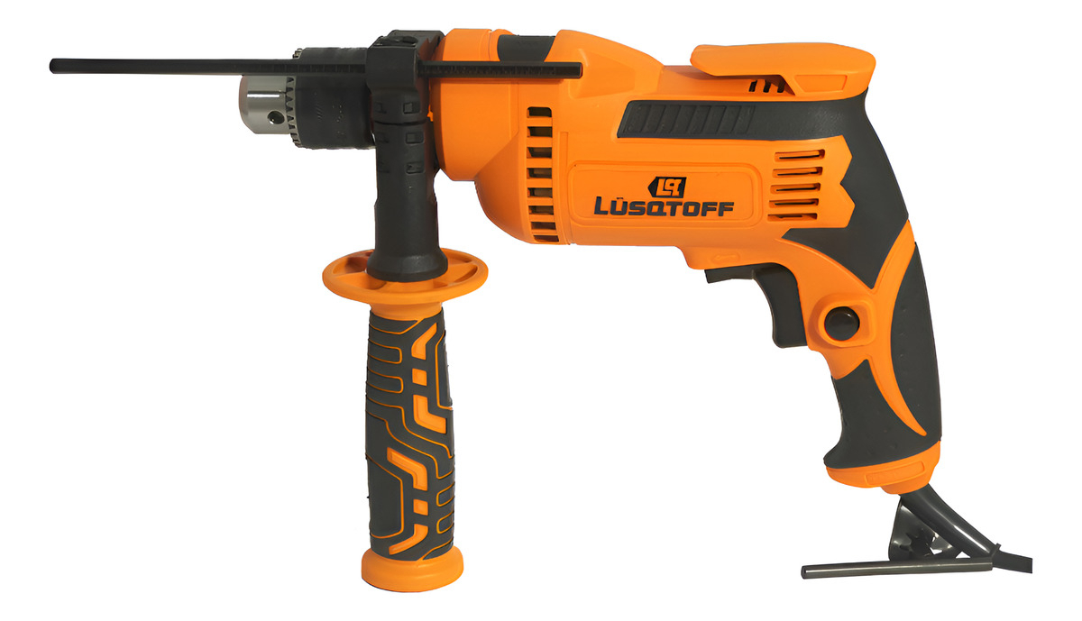 Taladro Con Percutor 600w 13mm Lusqtoff Color Naranja Frecuencia 50 - Imagen 2
