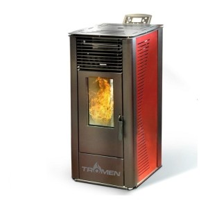 Calefactor A Leña Est.pellet Wifi Tromen Sr-k10