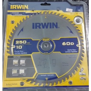 Sierra P/madera Irwin P/l C/widia 10 X 60d 15186