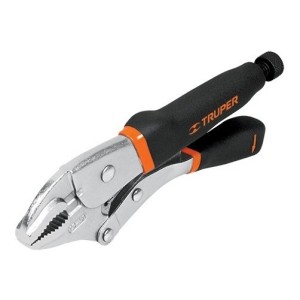 Pinza Morza Truper 10'punta Curva M.ergon Ppt10cx