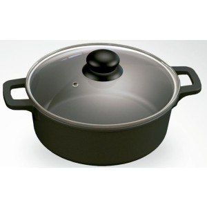 Huamil Equipamiento P/cocina Cacerola 5lt Tapa Vidrio N°26