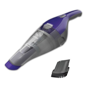 Aspiradora De Mano Black + Decker Litio Seco + Cepillo Color Gris