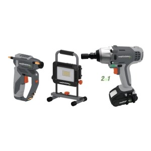 Atornillador Y Llave De Impacto Recargable 1/2 Y 1/4 18v 1