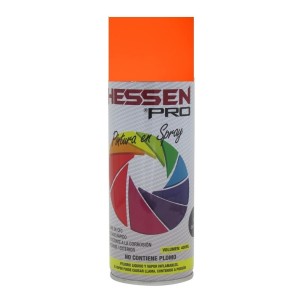 Pintura En Spray Naranja Fluo