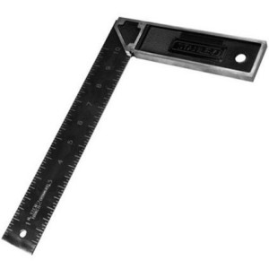 Escuadra Carpintero Talón Metal Stanley 250mm 46534 Herracor