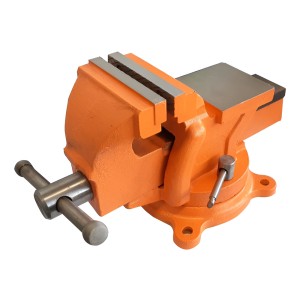 Morsa De Banco Giratoria Con Yunque 3