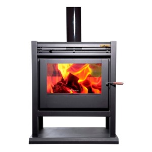 Calefactor A Leña Tromen C/visor Mod. Calafate (32013)