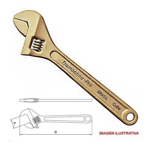 Herramientas Anti Chispas Llave Ajustable 10