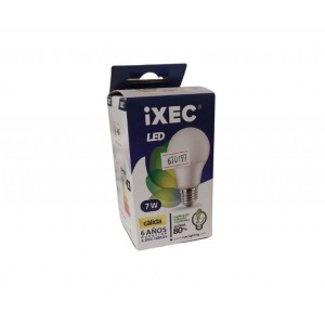 LAMPARA LED E 27 BOMBILLA 220 V 7.0W 3000