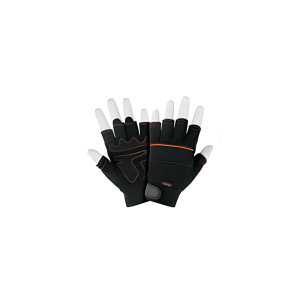 GUANTE DE LONA TRUPER P/MECAN. 1/2 DEDO GU-655