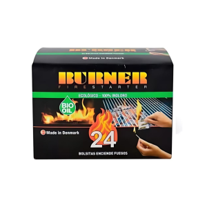 BARBACOAS Y ACC. INICIADOR DE FUEGO BURNER x 24 UN.