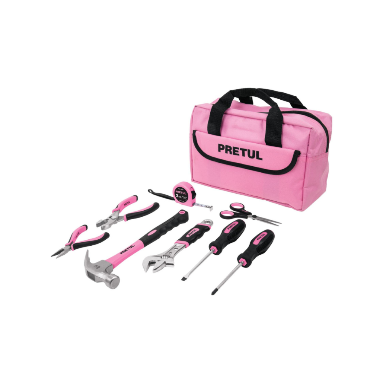 JUEGO HERRAMIEN. TRUPER/PRETUL PRETUL SET ROSA 8 PZAS. SET-MA8 - Imagen 2