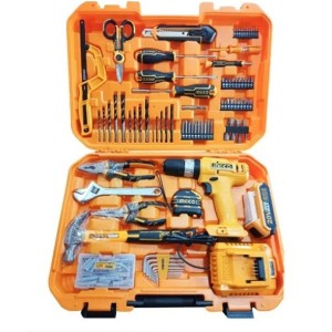 INGCO MAQUINARIA BATERIA KIT TAL/ATOR. 20V S/C + HERRAM. 165PS