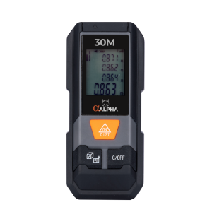 MEDIDOR DE DISTANCIA DIGITAL 30 MTS C/LASER ALPHA PRO ML630