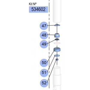 SAMOA REPUESTOS PM 35/60 KIT VALVULA INFERIOR 534602