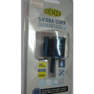 SIERRA COPA DIAMANTADA P/TALADRO 35 MM 336043
