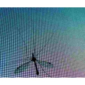 TEJIDO MOSQUITERO PLASTICO NEGRO 1.00 MT