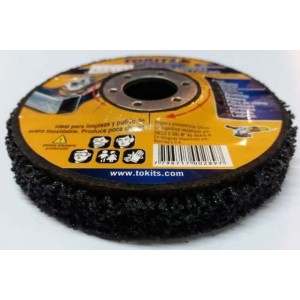 DISCO DE FIBRA DE NYLON C/RESINA 115 MM TOKITS