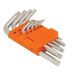 LLAVE TORX-TRUPER JUEGO T10 A T 50 TIPO ESTUCHE TORX9