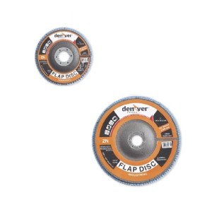 DISCO FLAP ACERO INOX. Y METAL 4'1/2 -OX.ZIRCONIO HD 1057 GR 60