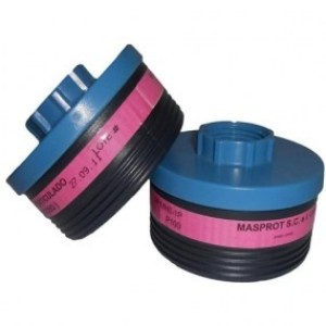 MASPROT MASCARILLA-CARTUCHO P/POLVOS TOXICOS MHE-1P/MAE-1