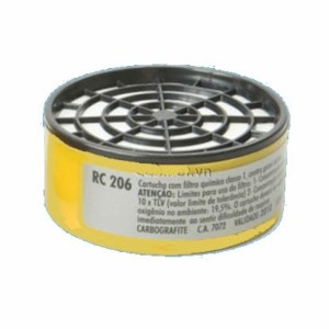SAFETY MASCARILLA-CARTUCHO P/305/6-GASES ACIDOS RC206