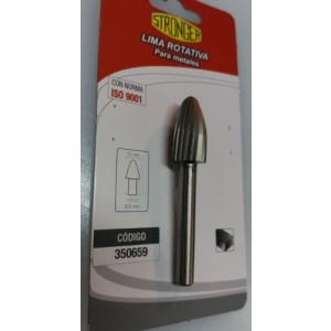 FRESA LIMA ROTATIVA METAL STRON MANGO CIL. 350659