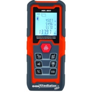MEDIDOR DE DISTANCIA DIGITAL 50 MTS C/LASER GLAD MDL 850